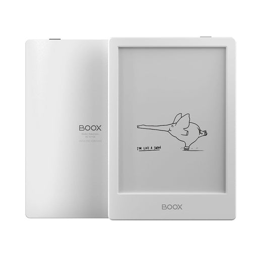 Boox Poke4 Lite 6" eReader - White with Cover - Actiontech