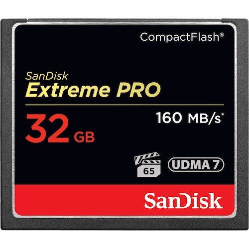 SANDISK EXTREME PRO CF 32GB VPG65 160MB/S - Actiontech