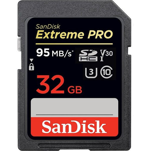 SANDISK EXTREME PRO SDHC 32GB 95MB/S UHS1 C10 U3 - Actiontech