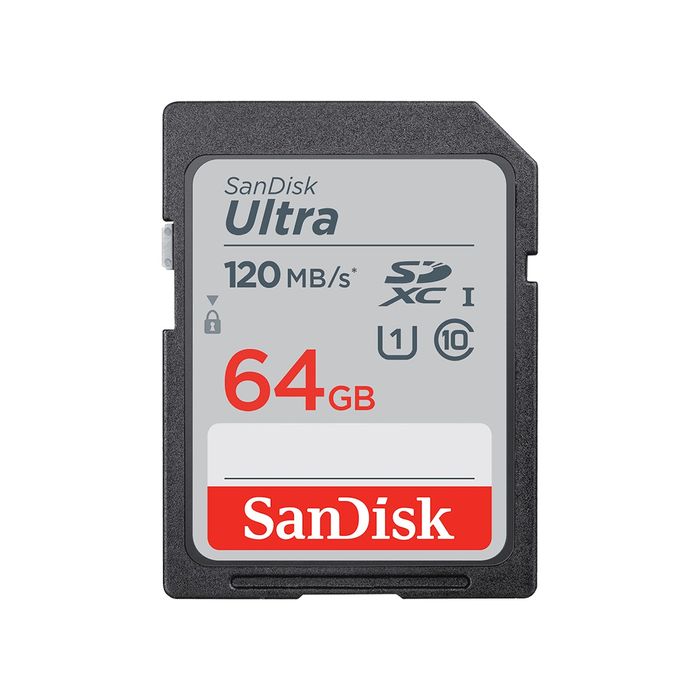 SANDISK ULTRA SDXC 64GB C10 UHS-I 120MBS - Actiontech
